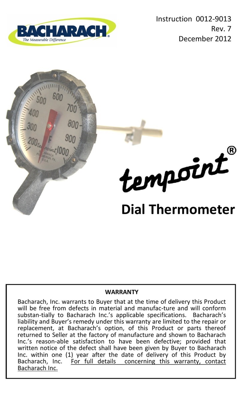 Bacharach tempoint user manual