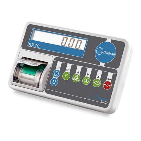 Baxtran BR70 User manual Baxtran BR70 User manual