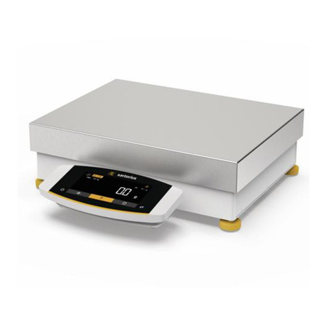Sartorius Cubis MCE32202P User manual