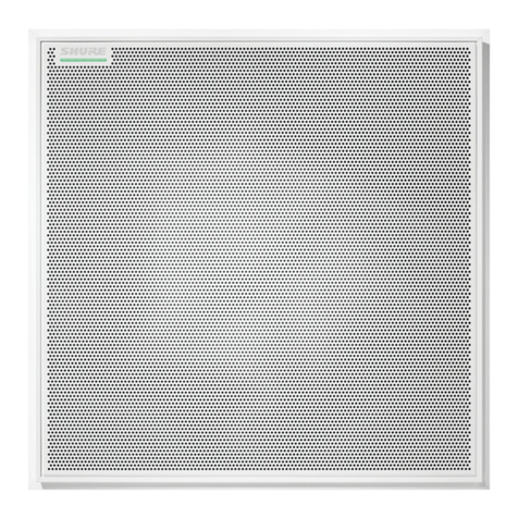 Shure MXA920 User manual