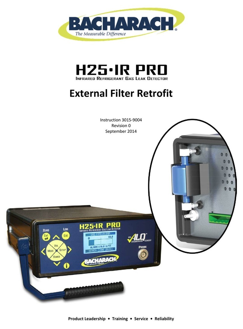 Bacharach H25-IR PRO User manual