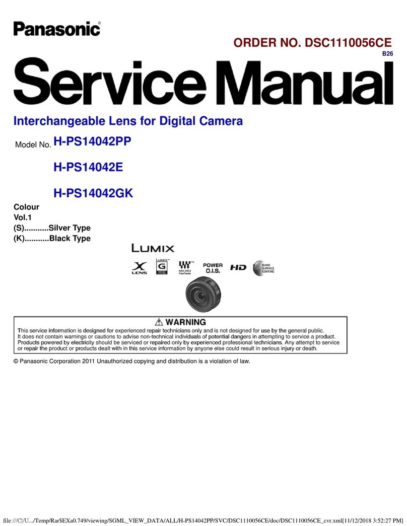 Panasonic H-PS14042PP Service manual