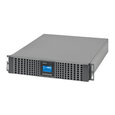 socomec NETYS RT 5000 Installation and operating manual