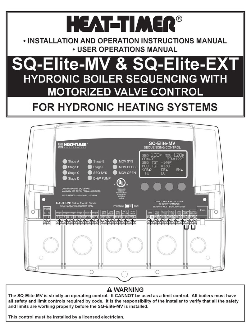 heat-timer SQ-Elite-MV Service manual
