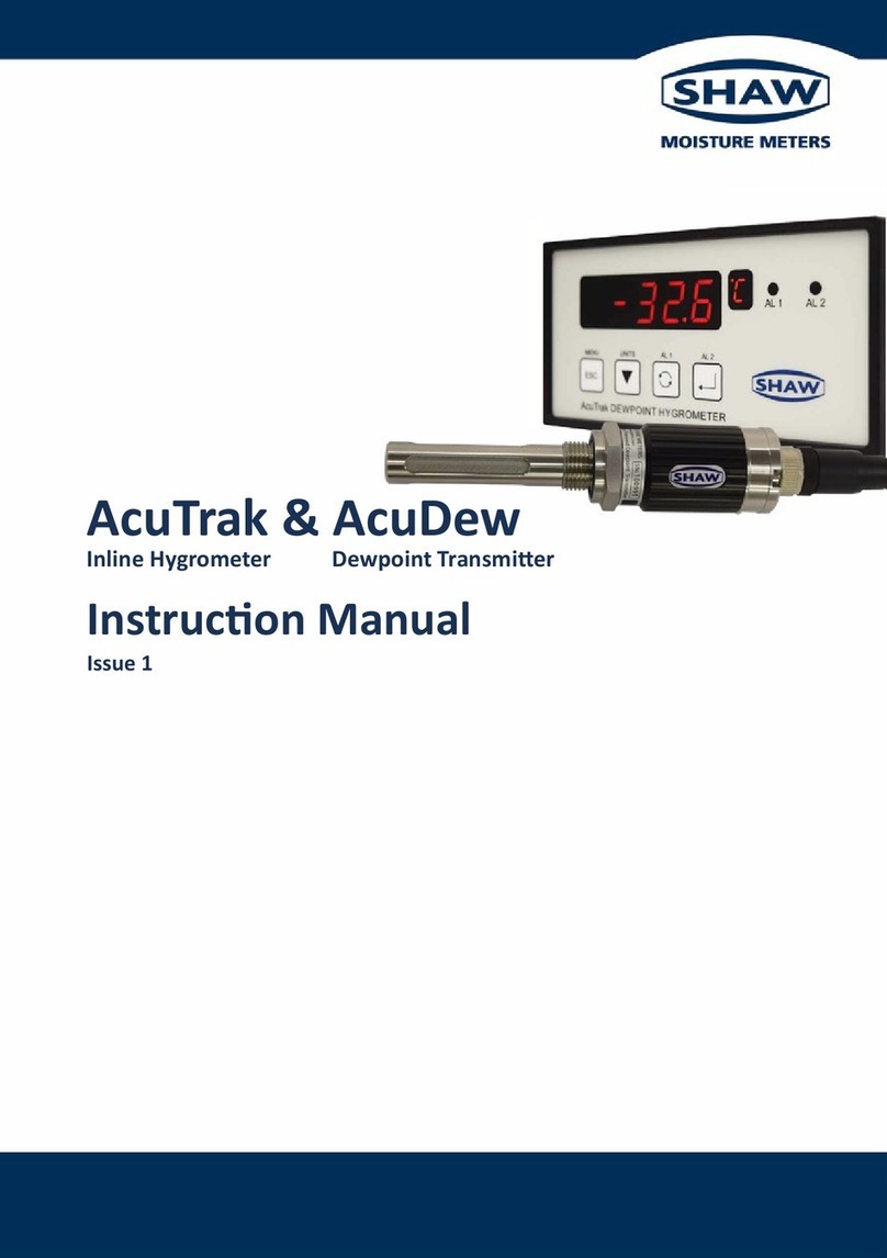 Shaw AcuTrak instruction manual