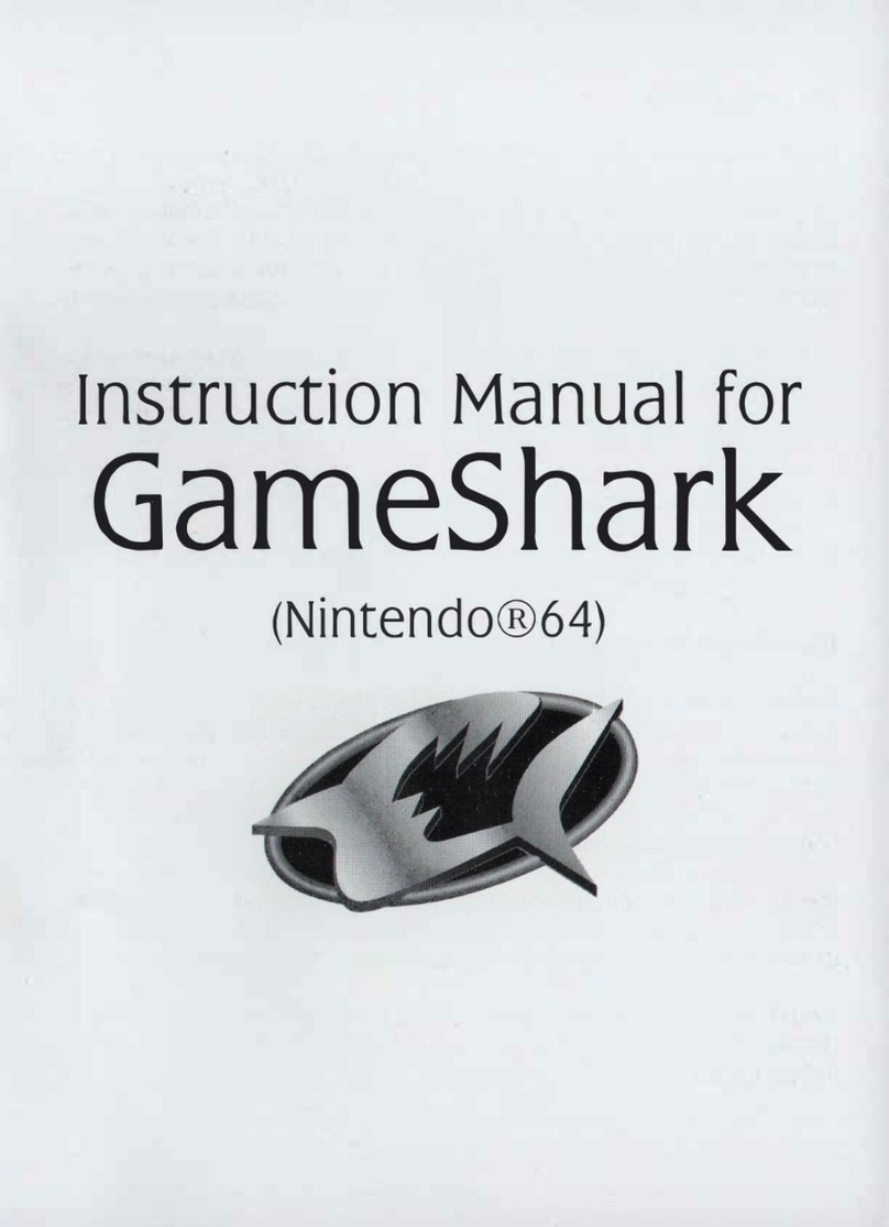 InterAct Accessories GameShark Nintendo 64 instruction manual InterAct Accessories GameShark Nintendo 64 instruction manual
