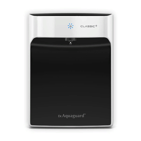 Eureka Forbes AQUAGUARD select Classic+ user manual