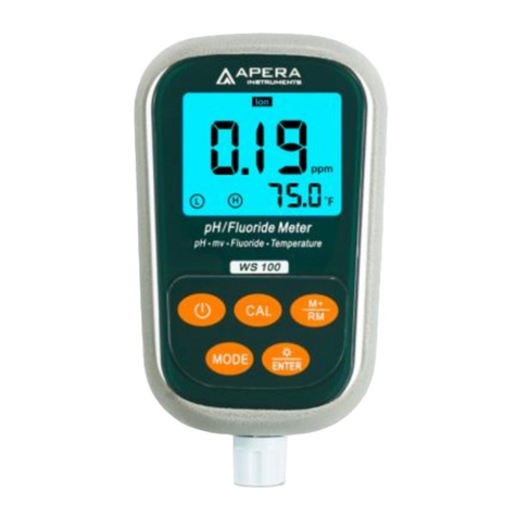 Apera Instruments WS100 instruction manual