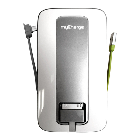 MyCharge Peak 6000 User manual MyCharge Peak 6000 User manual