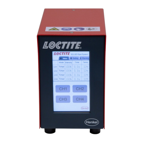Henkel Loctite EQ CL40 operating instructions