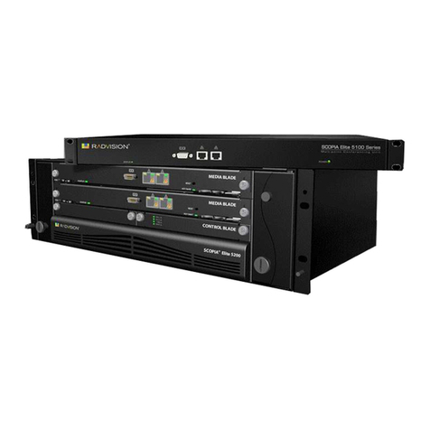 RADVision Scopia Elite 5100 Series User manual