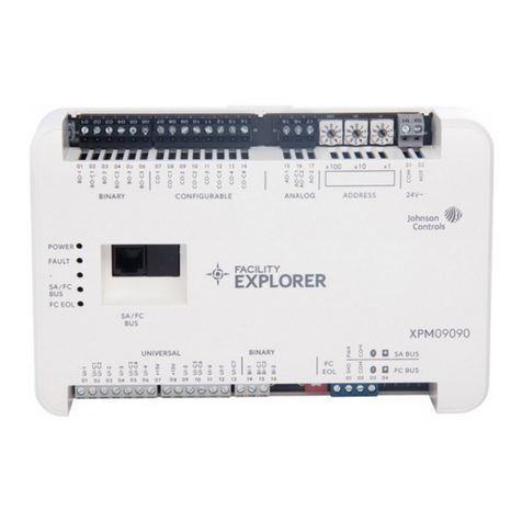 Johnson Controls F4-XPM Series User manual