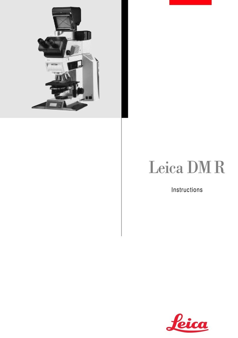 Leica DM R Series instructions