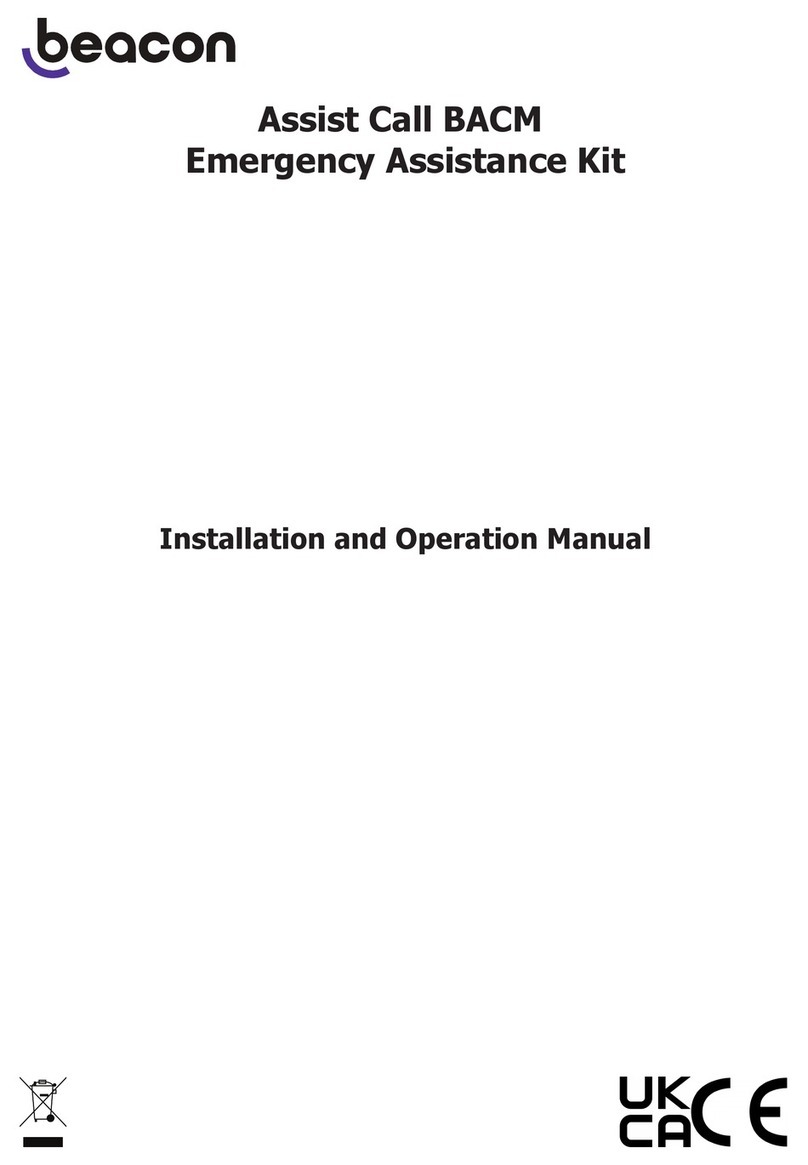 Beacon Assist Call BACM Installation and operation manual