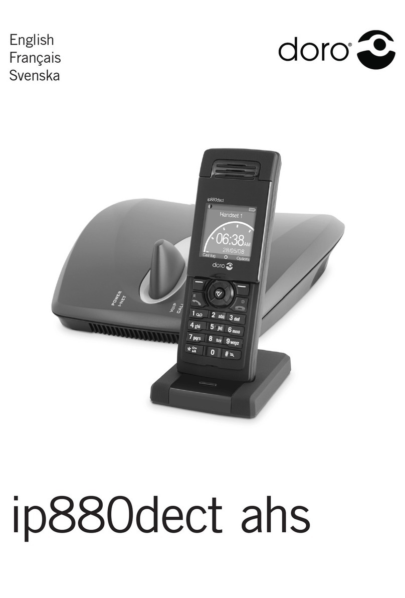 Doro ip880dect ahs User manual
