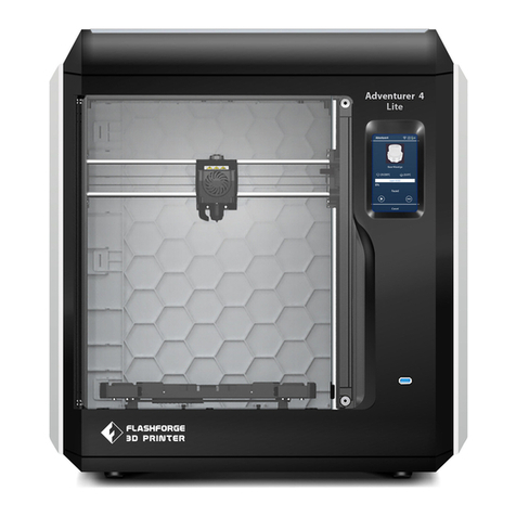 FLASHFORGE 3D PRINTER Adventurer 4 Series User manual FLASHFORGE 3D PRINTER Adventurer 4 Series User manual