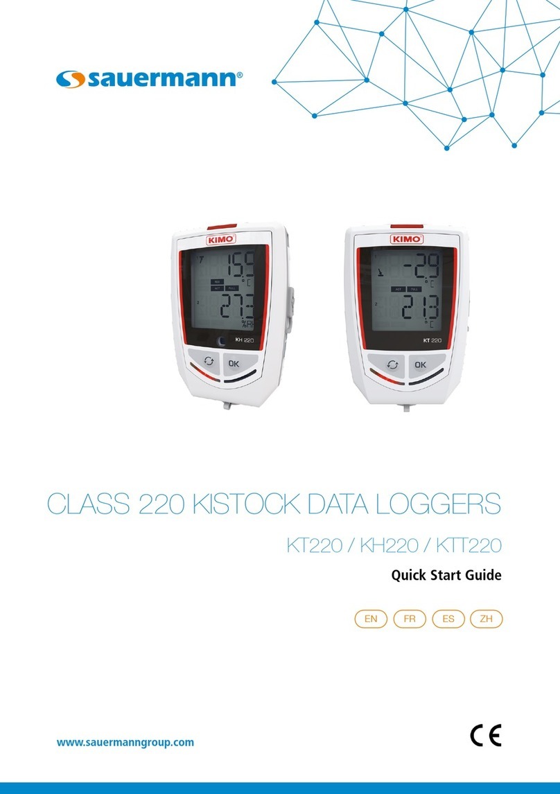 sauermann KT 220 Series quick start guide