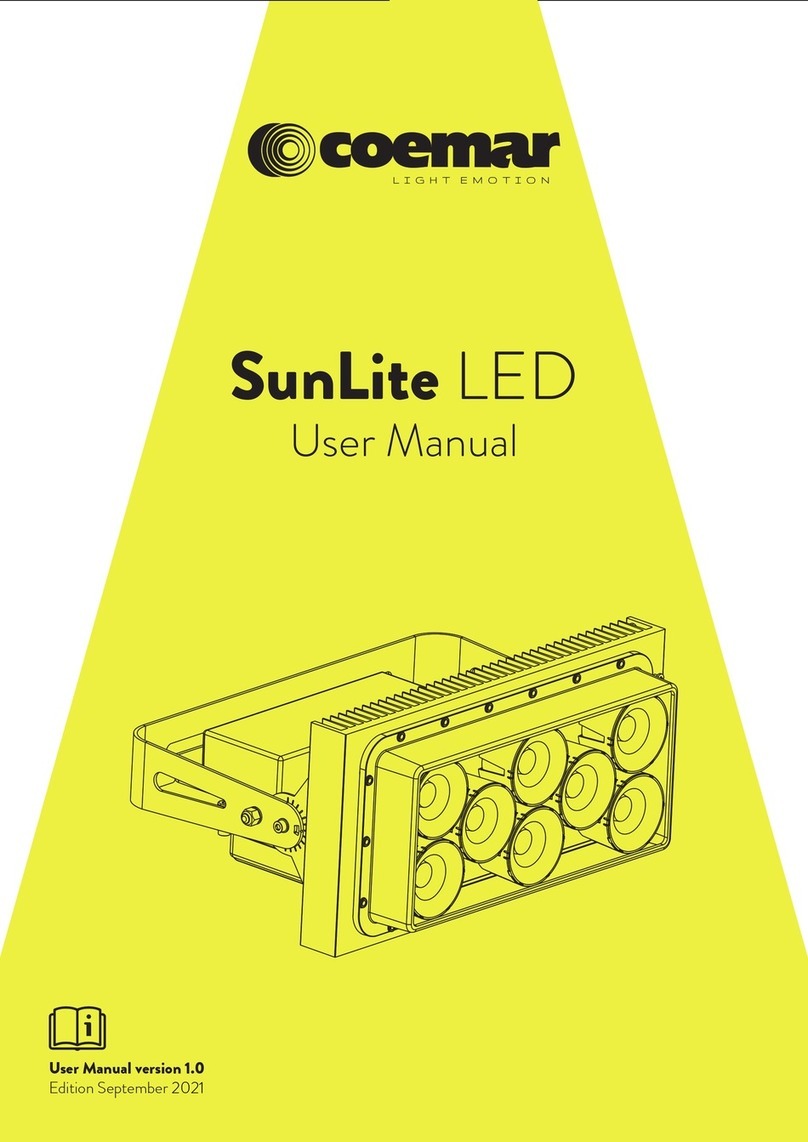 Coemar SunLite LED Series User manual