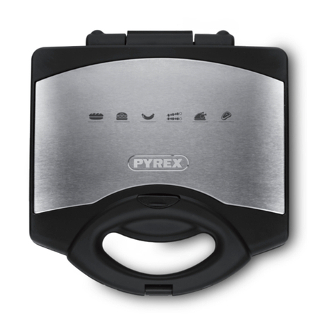 pyrex SB-260 instruction manual