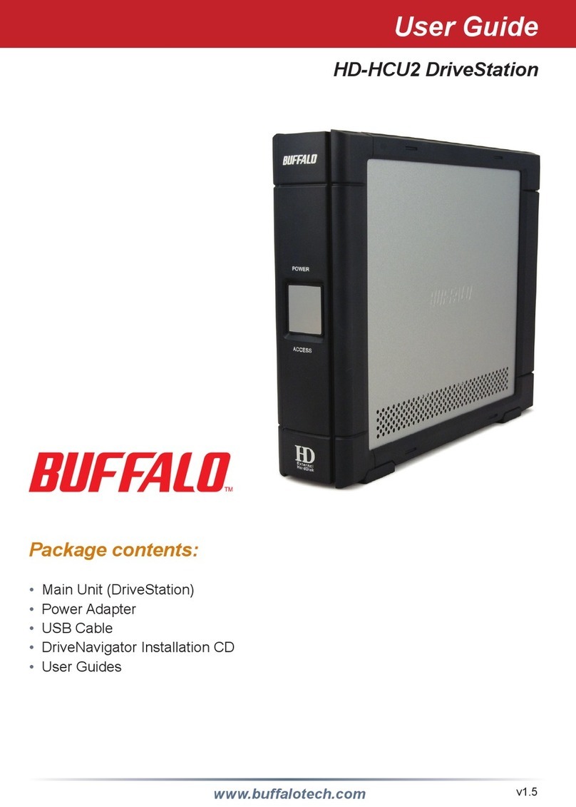 Buffalo HD-HCU2 DriveStation User manual Buffalo HD-HCU2 DriveStation User manual
