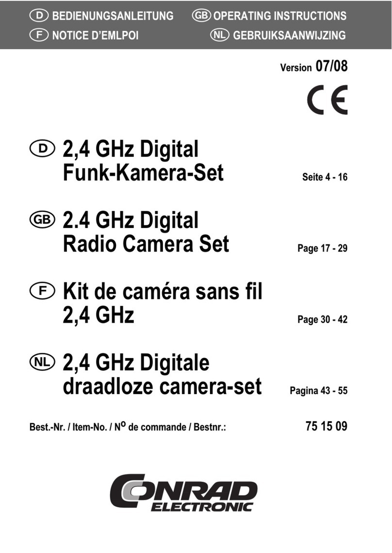 Conrad Electronic 75 15 09 operating instructions