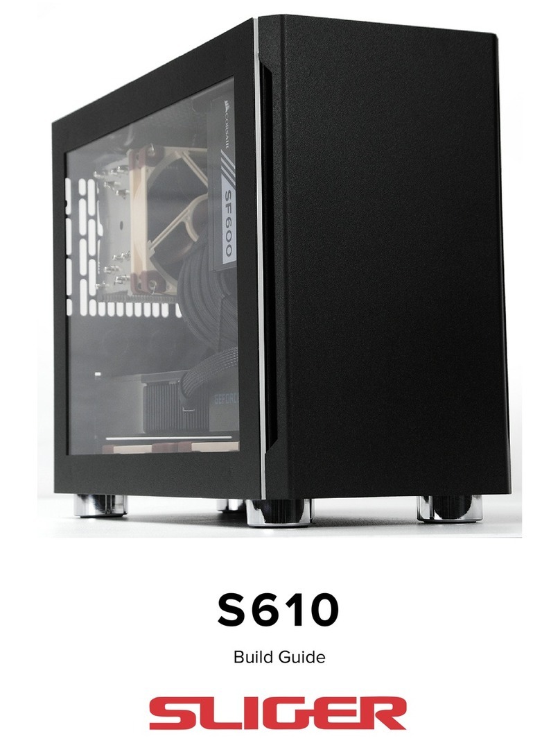 Sliger S610 User manual