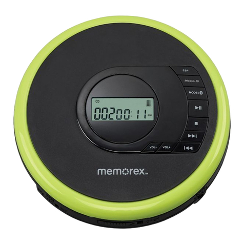 Memorex MPCB630GN User manual