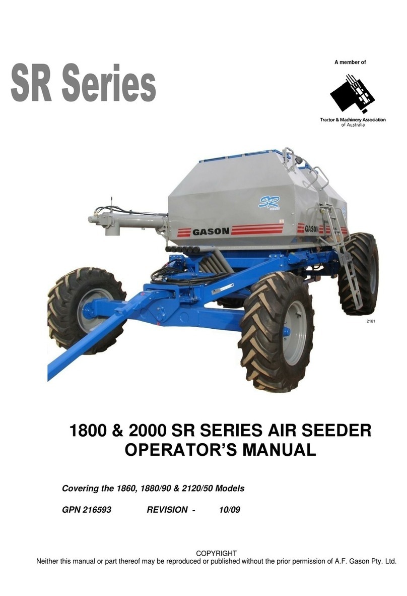 Gason SR Series Operator's manual