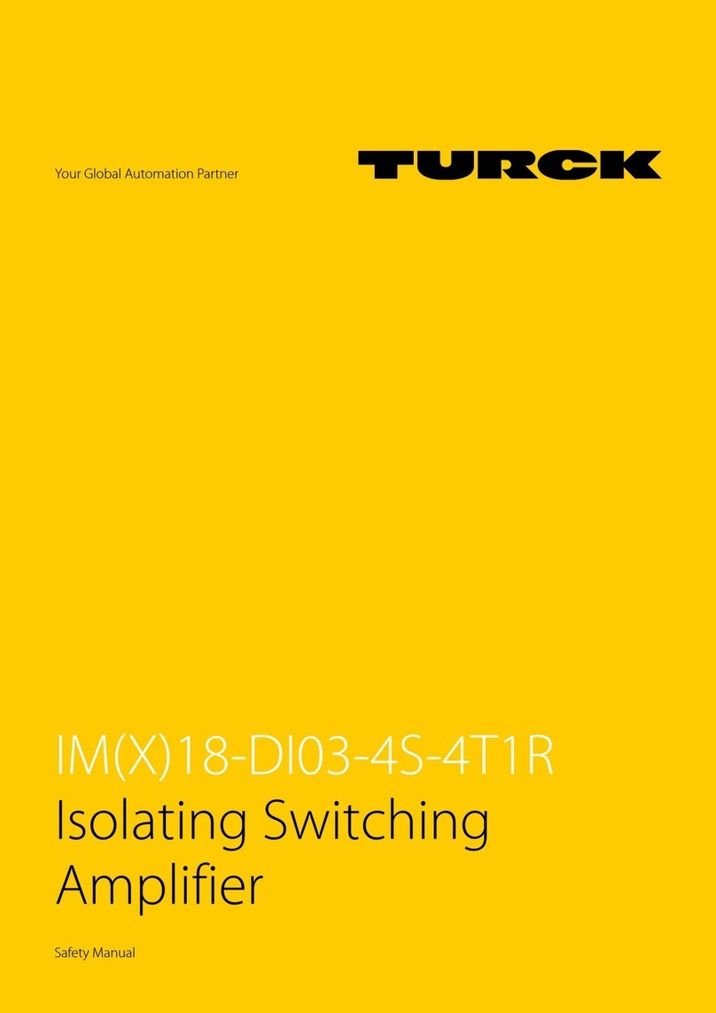 turck IM(X)18-DI03-4S-4T1R User guide