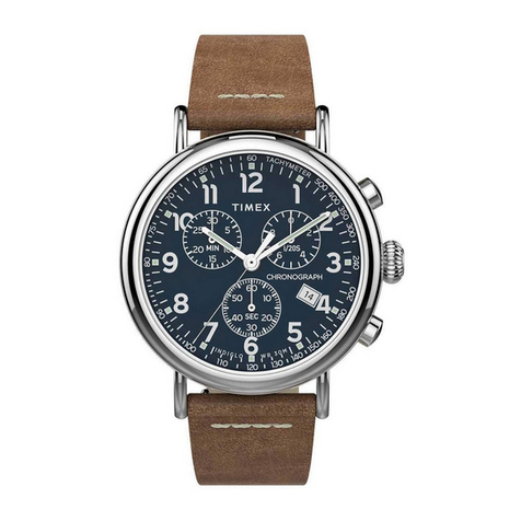 Timex W-91 User manual