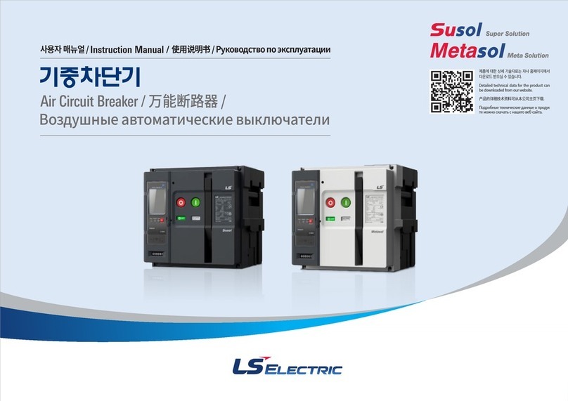 LS ELECTRIC Susol Series instruction manual
