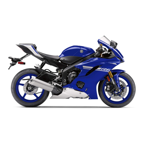 Yamaha R6 YZF600W User manual
