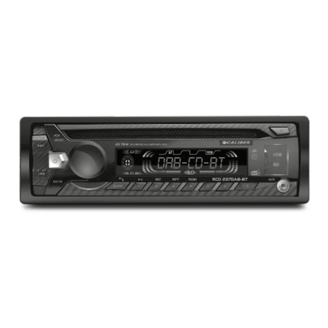 Caliber RCD 237DAB-BT quick start guide