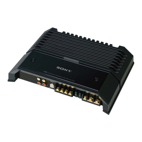 Sony XM-GS100 Service manual