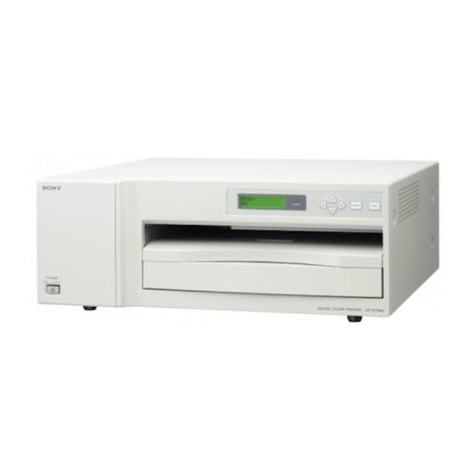 Sony UP-D70XR User manual