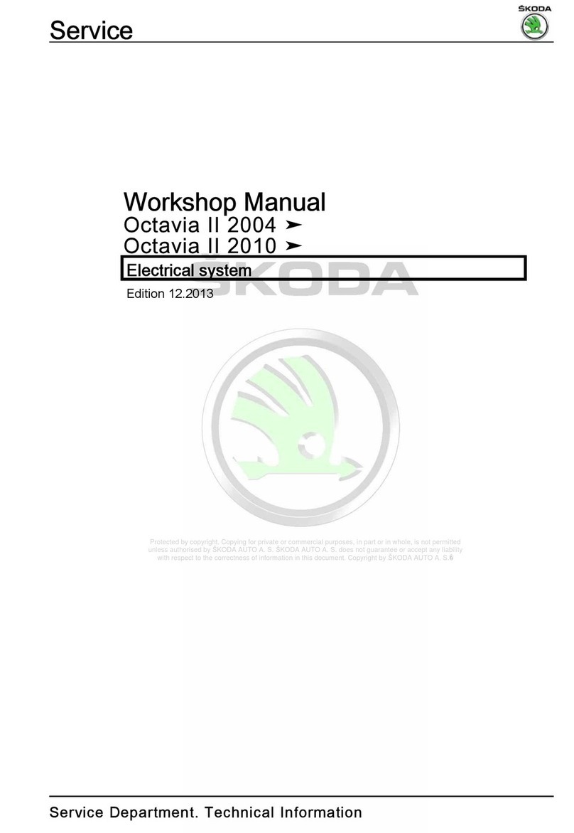 Skoda Octavia II 2004 Instruction manual