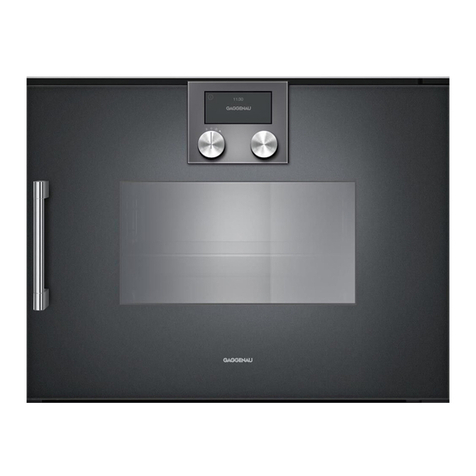 Gaggenau BSP2201.1 User manual