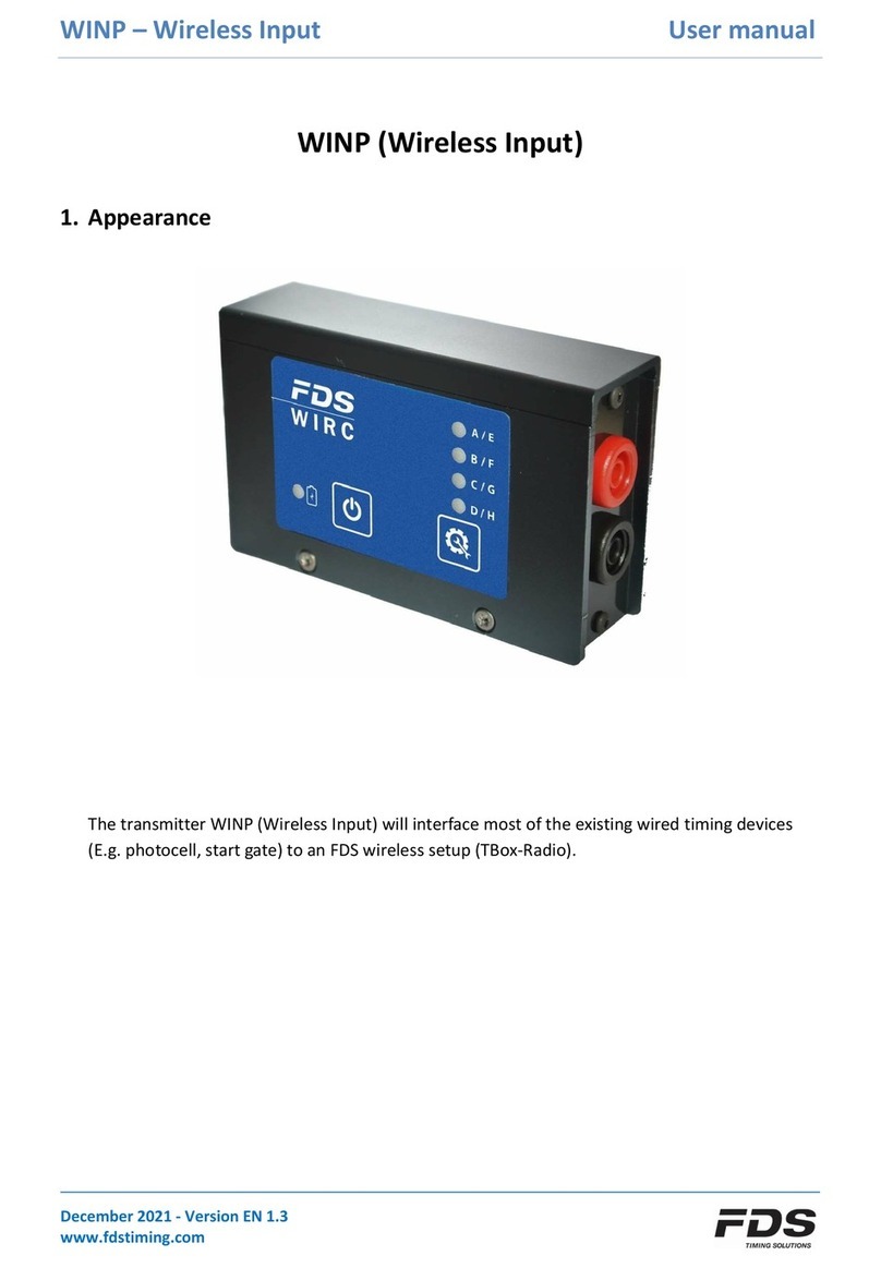 FDS WINP user manual FDS WINP user manual