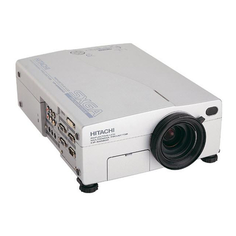 Hitachi CP-SX5600W User manual