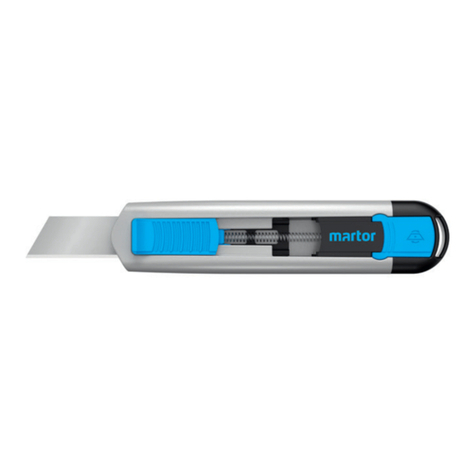 Martor SECUNORM 540 quick start guide