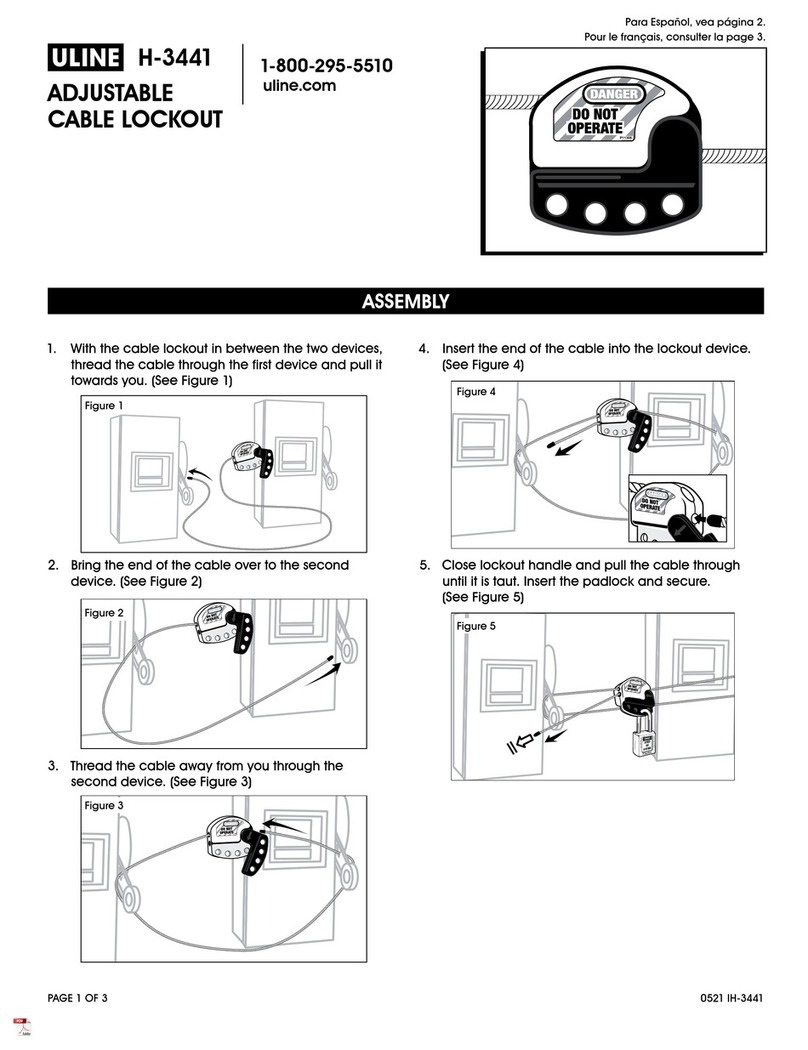 U-Line H-3441 quick start guide