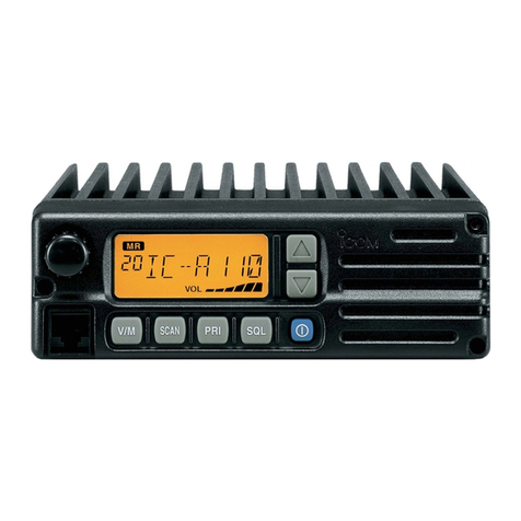 Icom IC-A110 User manual