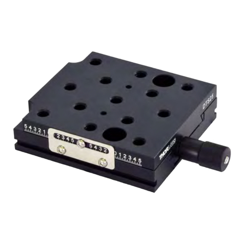 THORLABS DTS25 User manual