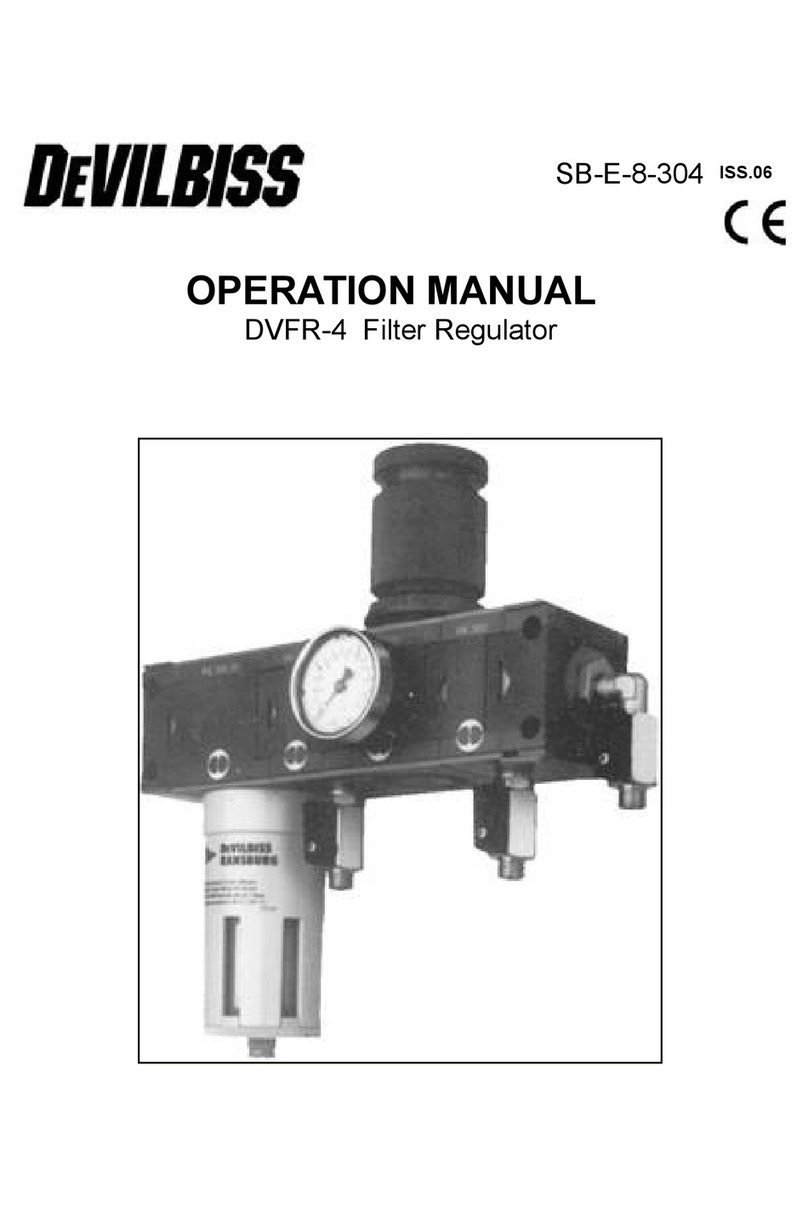 DeVilbiss DVFR-4 Operation manual