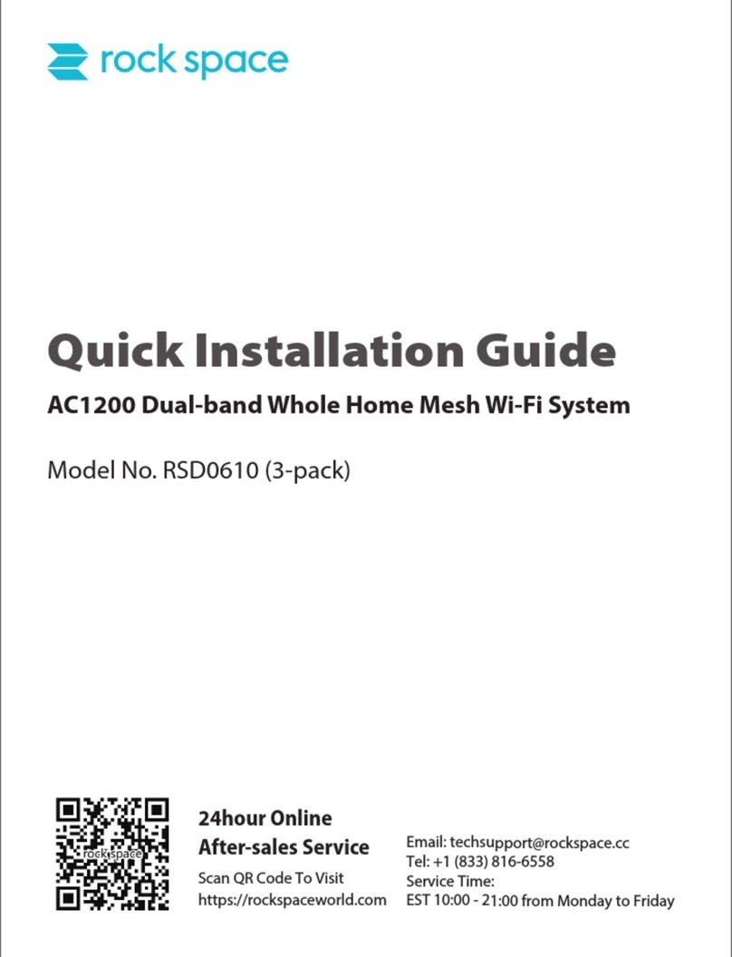 rock space RSD0610 User manual