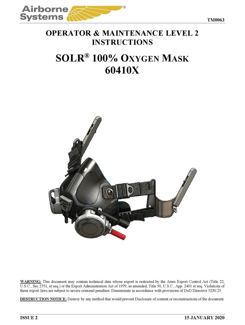 Airborne Systems SOLR 60410X Operator & maintenance instructions Airborne Systems SOLR 60410X Operator & maintenance instructions