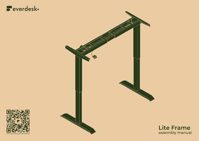EverDesk+ Lite Frame Assembly manual EverDesk+ Lite Frame Assembly manual