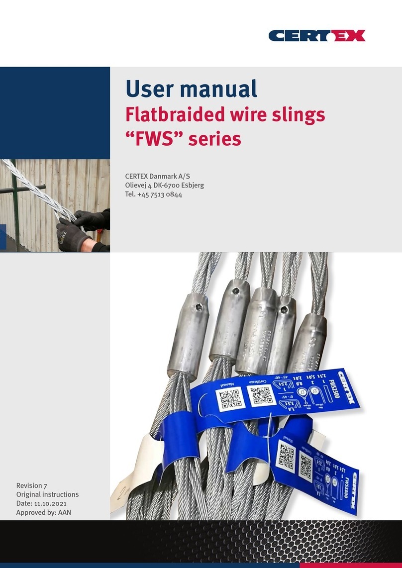 CERTEX FWS Series user manual