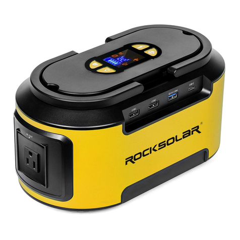 ROCKSOLAR RS420 User instruction manual