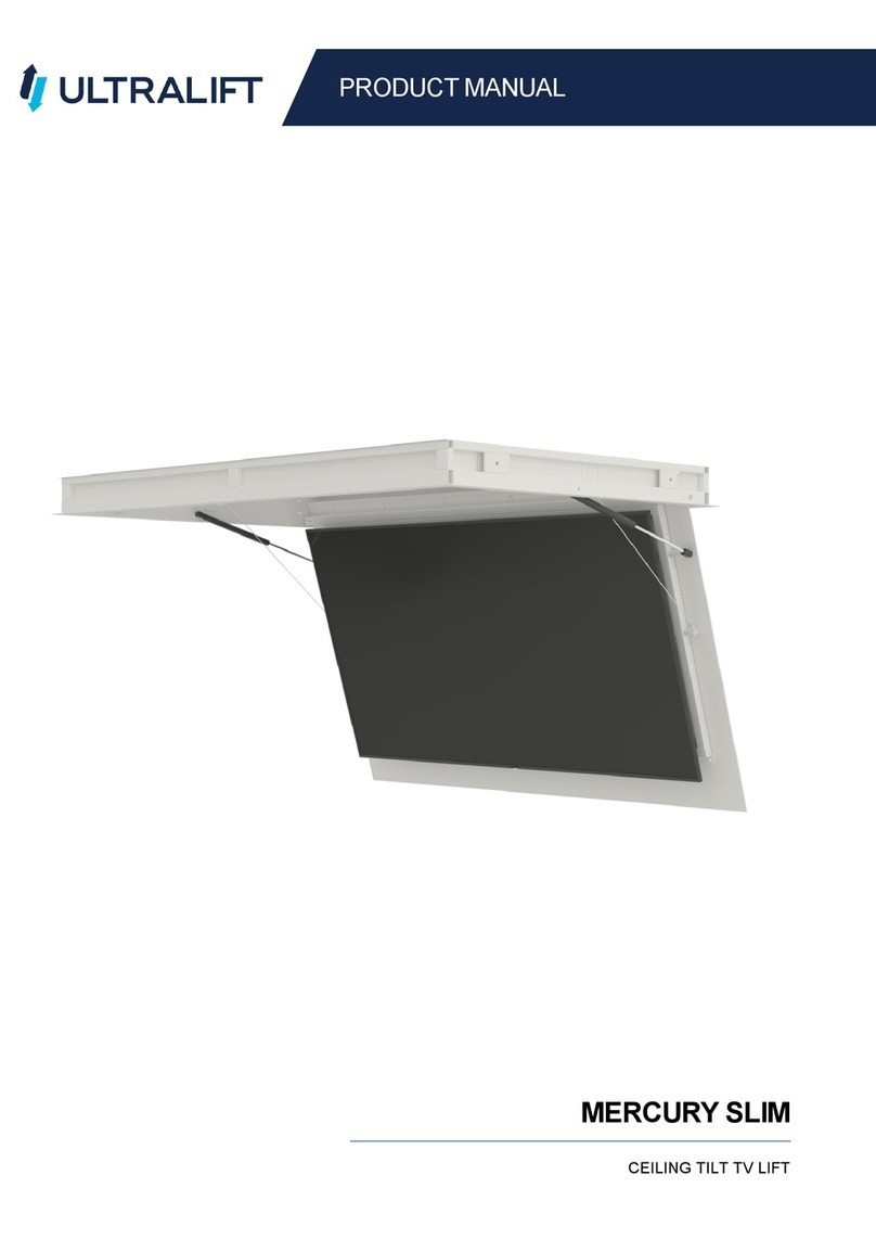 UltraLift MERCURY SLIM product manual UltraLift MERCURY SLIM product manual